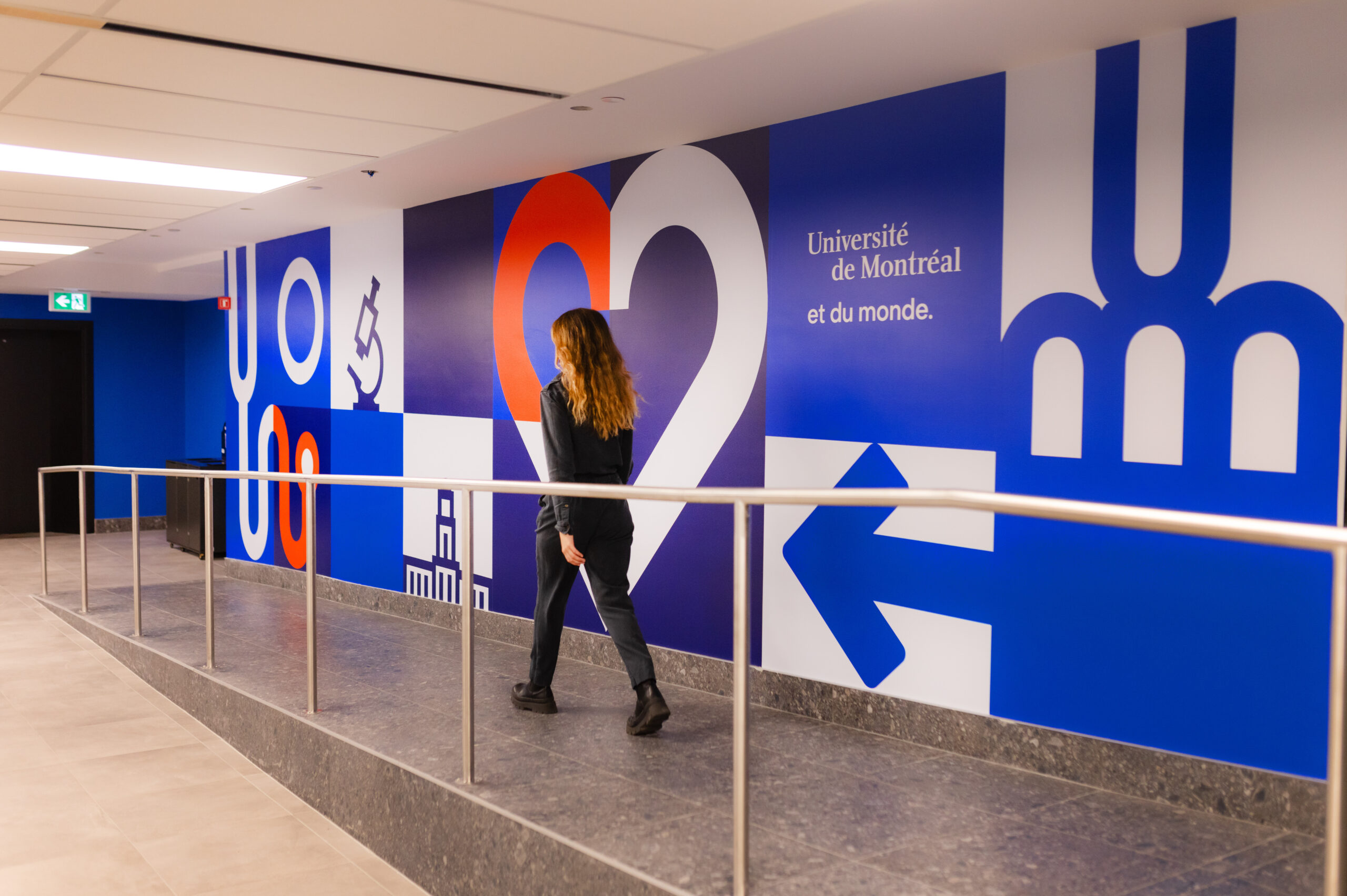 Photo de la banque institutionnelle de l'Université de Montréal, choisie pour le dossier de candidature