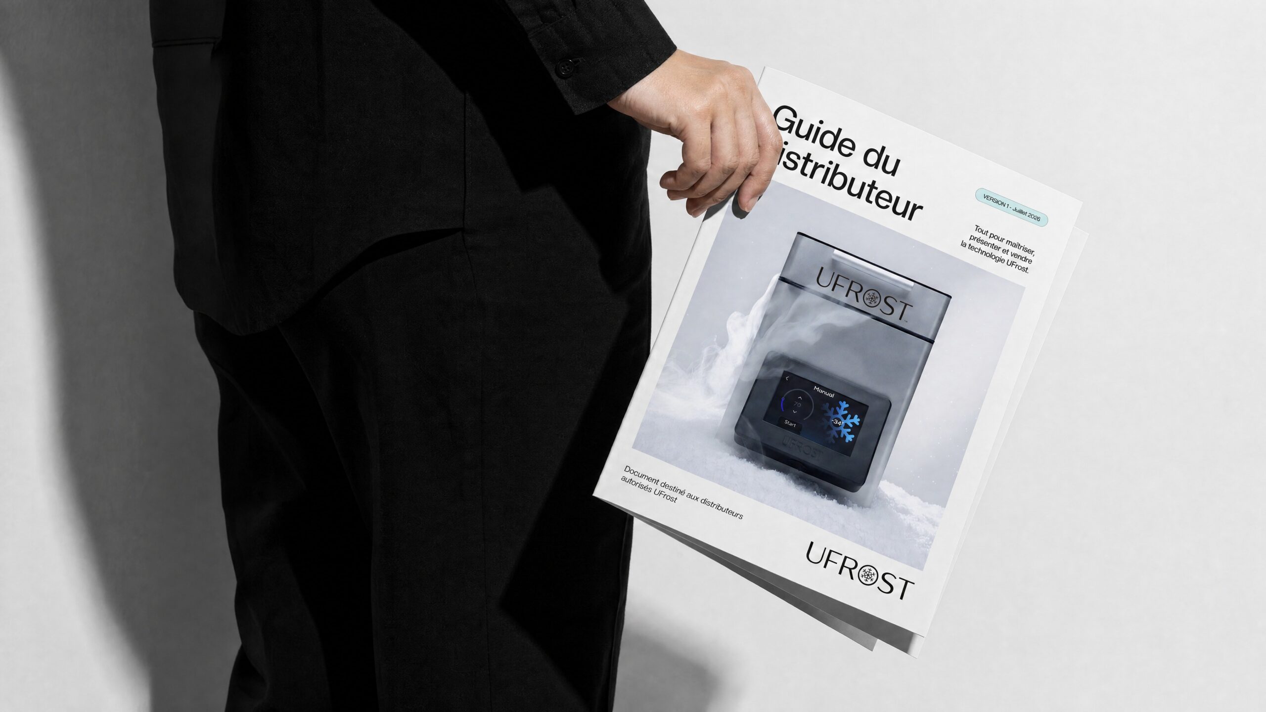 Couverture du guide du distributeur UFrost